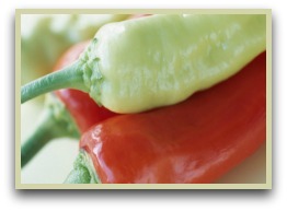 Picture of paprika peppers