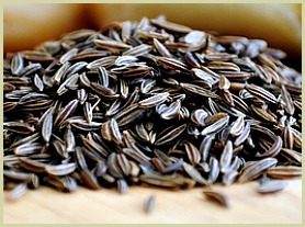 picture of black cummin seeds